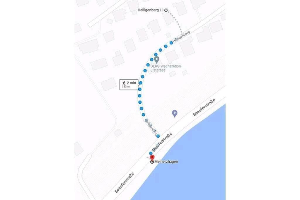 Ferienhaus Am Listersee ماينرتسهاغن المظهر الخارجي الصورة